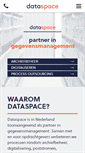 Mobile Screenshot of data-space.nl